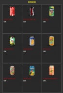 Menu Allo Pizza - Boissons