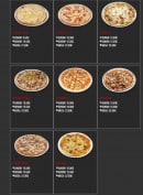 Menu Allo Pizza - Pizzas crèmes fraîche suite