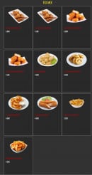 Menu Allo Pizza - Tex mex
