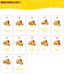 Menu G la dalle - Les menus grill burger, menus wrap et menu enfant