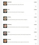 Carte et menu de Fino Pizza à Saint Ouen — Pizzas sauce tomate suite