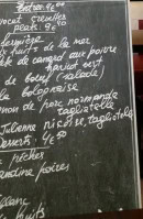 Menu La Rotonde - Exemple de menu