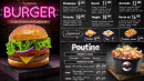 Menu French Cantine - Les burgers