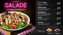 Menu French Cantine - Les salades