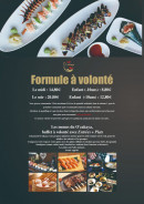 Carte et menu de Ozakaya à Gournay sur Marne — La formule à volonté