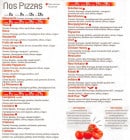Menu Pizza Anahit - Les pizzas