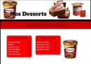 Menu Pizza Di Napoli - Les Desserts