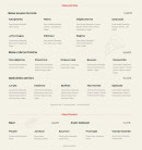 Menu Le QG - Les pizzas et paninis