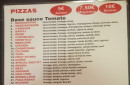 Menu A Bientôt Pizza - Les pizzas tomates