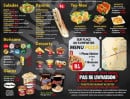 Menu Croq Pizza - Les salades, paninis, tex-mex, boisson, desserts et glaces