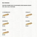 Menu pizza pronto - les paninis