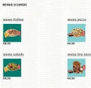 Menu pizza pronto - menu ecomidi