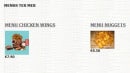 Menu pizza pronto - menu tex mex