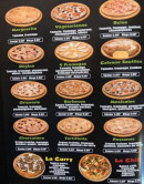 Menu Isla Pizza - Les pizzas