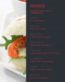 Carte et menu de Le Club Sandwich café à Aulnay Sous Bois — Les paninis