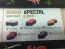 Menu Buzz sushi - Les sushis spécial