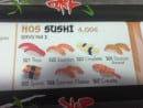 Menu Buzz sushi - Les sushis