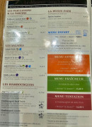 Menu Paul - Les salades, paillassons et menus enfant,...