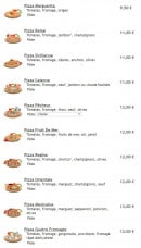 Menu Planet Pizza - Les pizzas senior 1