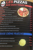 Menu La Pyramide - Pizzas