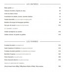 Menu Le Kou De Ta - Les entrées et viandes