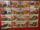 Menu Mzf - Formules burgers et chicken 