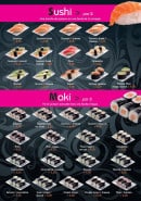 Carte et menu de Sushi Best à Epinay sur Seine — Les Sushis et makis