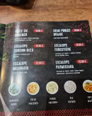 Carte et menu de Factory's à Creteil — Viandes