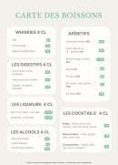 Carte et menu de La Cucina Di Gina à Saint Maur des Fosses — Les apéritifs, digestifs et cocktails, ...