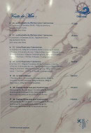 Menu Onda Azul - Fruits de mer