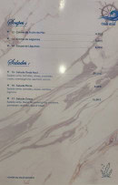 Menu Onda Azul - Les soupes et salades