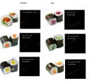 Carte et menu de Sushi Yaki à Saint Maur des Fosses — Les automaki et les makis