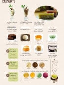 Carte et menu de Tomokazu à Saint Maur des Fosses — Les desserts