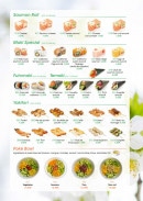 Carte et menu de Yumi Sushi à Saint Maur des Fosses — Saumon Roll, futomaki et yakitori