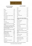 Carte et menu de Au Pays des Enfants Gourmands à Fontenay Sous Bois — Galettes et crêpes