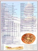 Carte et menu de La Favorita à Fontenay Sous Bois — Les pizzas