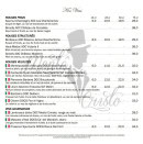 Menu Monte Cristo - Les vins rouges