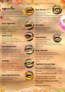 Menu Burger Parisien - Les menus burgers suite