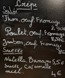 Menu Royal Burger - Les crêpes
