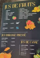 Carte et menu de Butiquim Brasil à Alfortville — Les jus de fruits