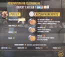 Carte et menu de Locorico à Alfortville — Les accompagnements et poulet