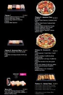 Carte et menu de Sushi plaza à Alfortville — Le plateau 8, plateau 9,...