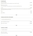 Menu Jeanne et Jacques - A partager, formules bistrot déjeuner et formule diner