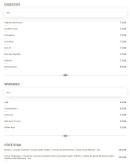 Menu Jeanne et Jacques - Les digestifs, whiskies et côté star