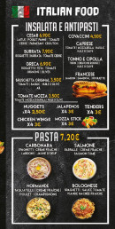 Carte et menu de Brother's Food à Villeneuve Saint Georges — Les salades et pates