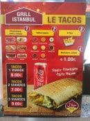 Menu Grill Istanbul - Tacos