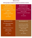 Carte et menu de La Guinguette Auvergnate à Villeneuve Saint Georges — Les menus groupes