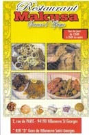 carte et menu Makusa Villeneuve Saint Georges