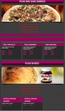Menu Volcano Pizza - Les autres pizzas
