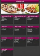 Menu Volcano Pizza - Les menus pizzas